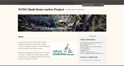 Desktop Screenshot of bushstonecurlew.com.au